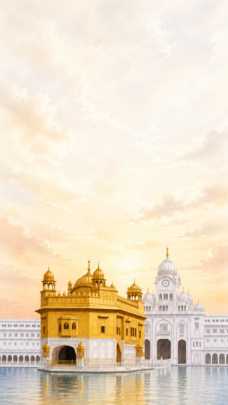 Golden Temple at dawn